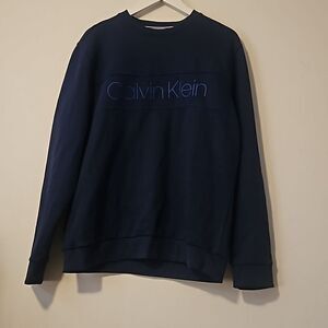 Calvin Kein men soft touch fleece sweatshirt L